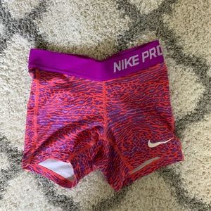 Nike pro training shorts